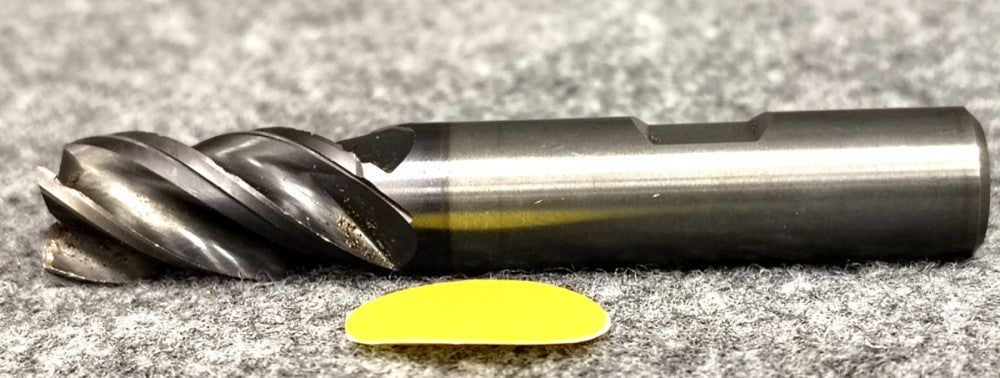 KENNAMETAL 4FL ENDMILL CUTTER 1" FLUTE LENGTH 3" OAL HPHV500S4100