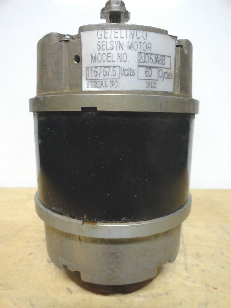GE / ELINCO - SELSYN SYCHRO MOTOR (NEW) - 2JD5JA65B - 115/57.5 Volts - 60 Cycles