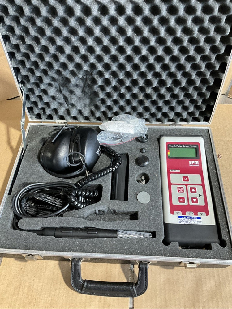 SPM T2000 SHOCK PULSE TESTER Instrument NOS