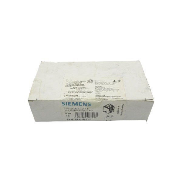 SIEMENS 3RH1911-1BA10 (PKG OF 10) NSFS