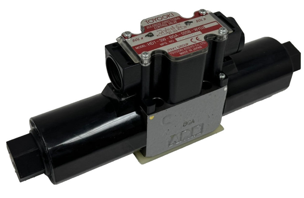 NEW TOYOOKI HD1-3W-BGA-025B-WYD2 SOLENOID DIRECTIONAL CONTROL VALVE