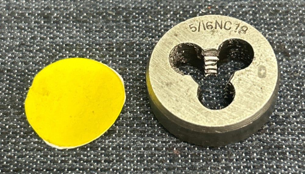 UNBRANDED THREADING ROUND DIE  5/16" - 18  NC