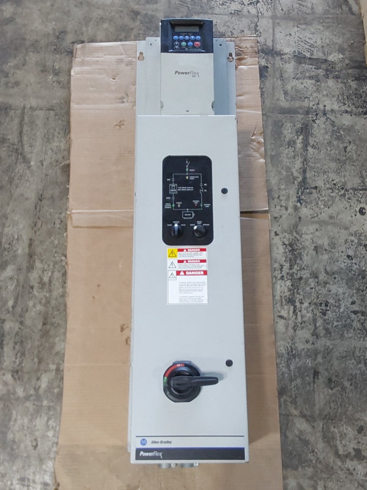 ALLEN BRADLEY 23C-D022A103NNBANN POWERFLEX 400 ADJ. FREQ. DRIVE FAN/PUMP 15HP