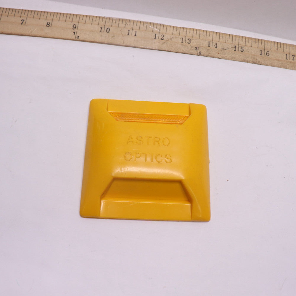 Astro Temporary Pavement Marker Amber 4" x 4" 