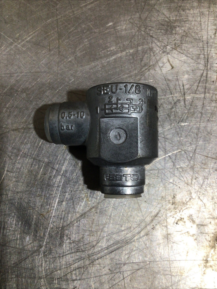 Festo SEU-1/8 Rapid Exhaust Shut-off Valve 0.5-10 bar