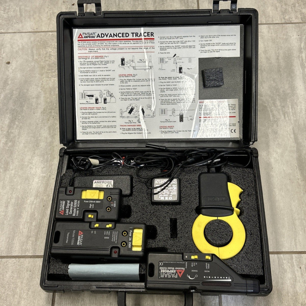Pasar Amprobe A2201CE Advanced Wire Tracer Kit Transducer S2600 T2200 R2000 44B