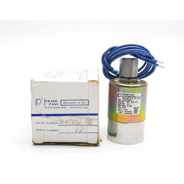 PETER PAUL 21H7XCV 120V 235PSI 3/64" NSMP