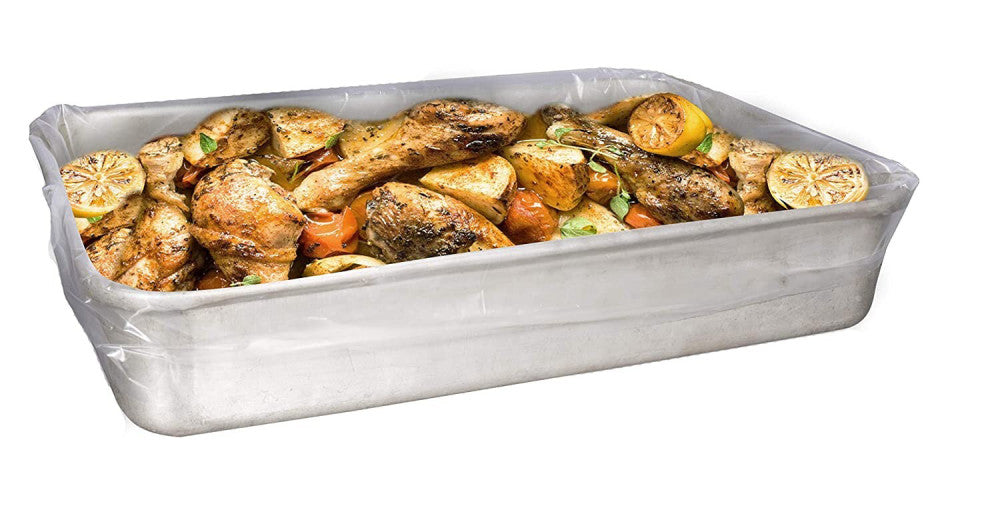FoodHandler  PanPals High heat pan liners disposable oven bags Full 34"x18" 50ct