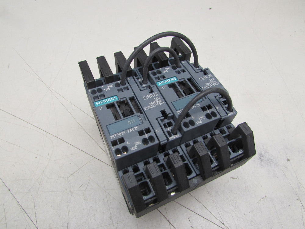 SIEMENS SIRIUS 3RA2324-8XB30-2AC2 REVERSING CONTACTOR EXCELLENT TAKEOUT M/OFFER