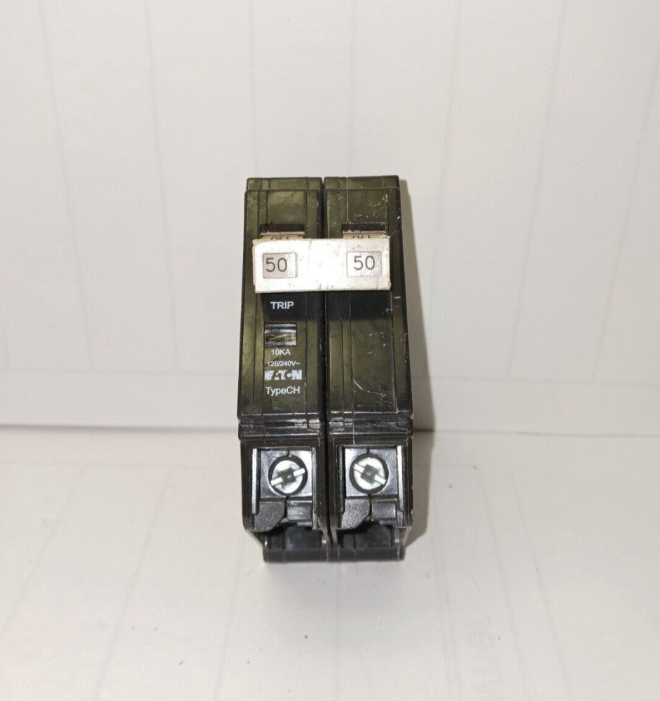 EATON 50 AMP CIRCUIT BREAKER 2 POLE 120/240 VAC CHF250