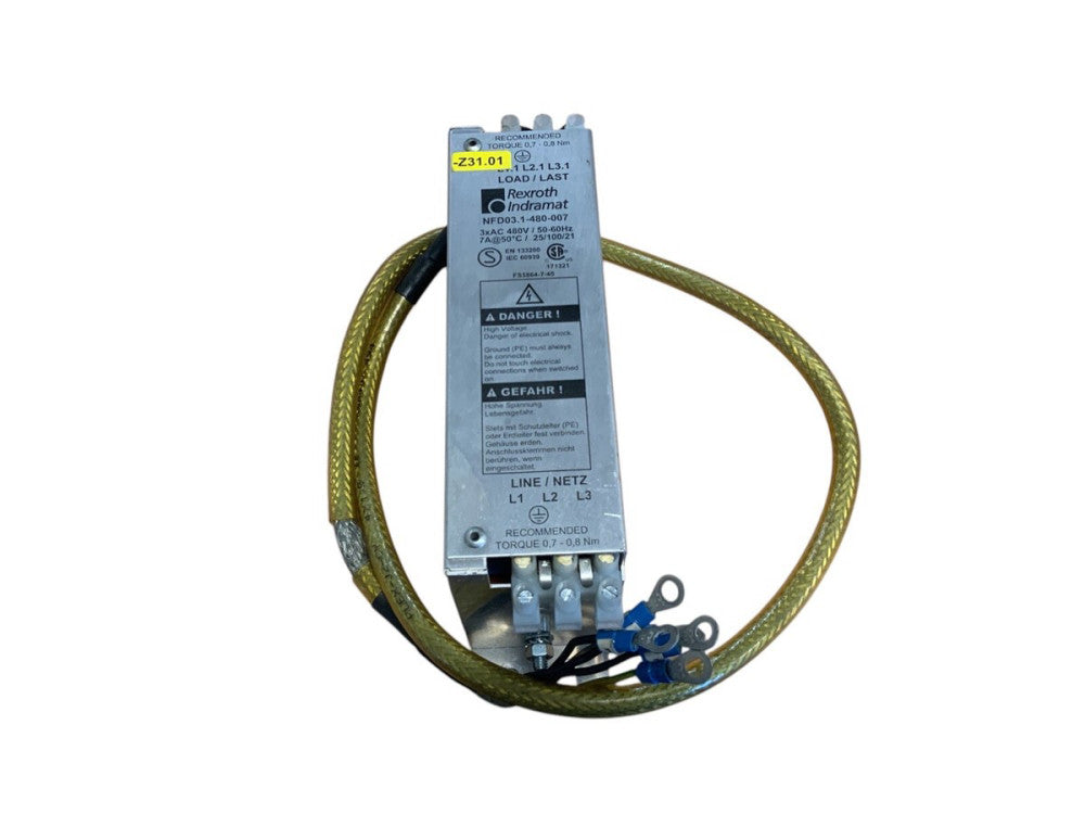 Rexroth NFD03 1-480-007 LINE FILTER