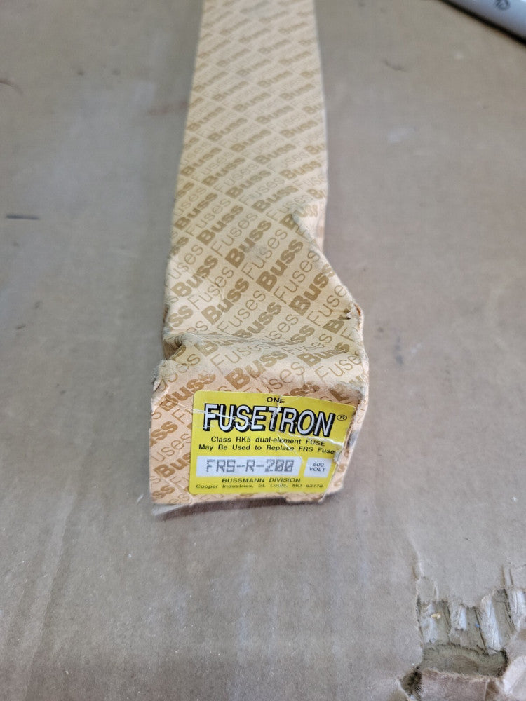 NEW Bussmann Fusetron FRS-R-200 Fuse