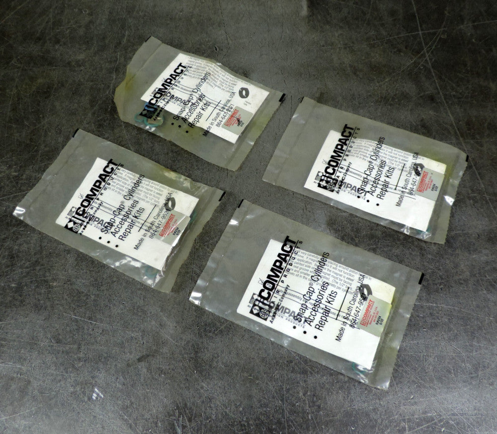 Compact Air Products RKV34 Snap-Cap Cylinders Repair Kit Lot of  Four (4)