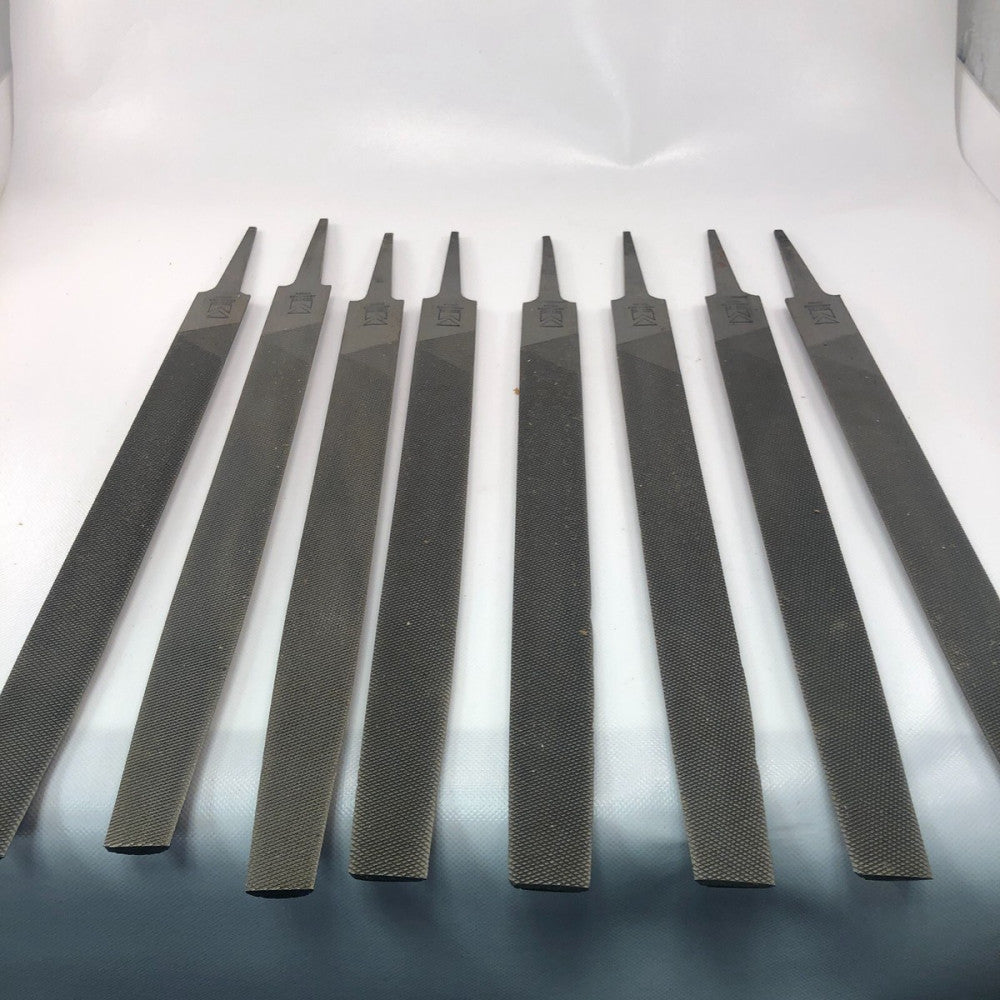 MERCER ABRASIVES FLAT BASTARD FILE 17"oal, 1-1/4"wide  (lot of 2)