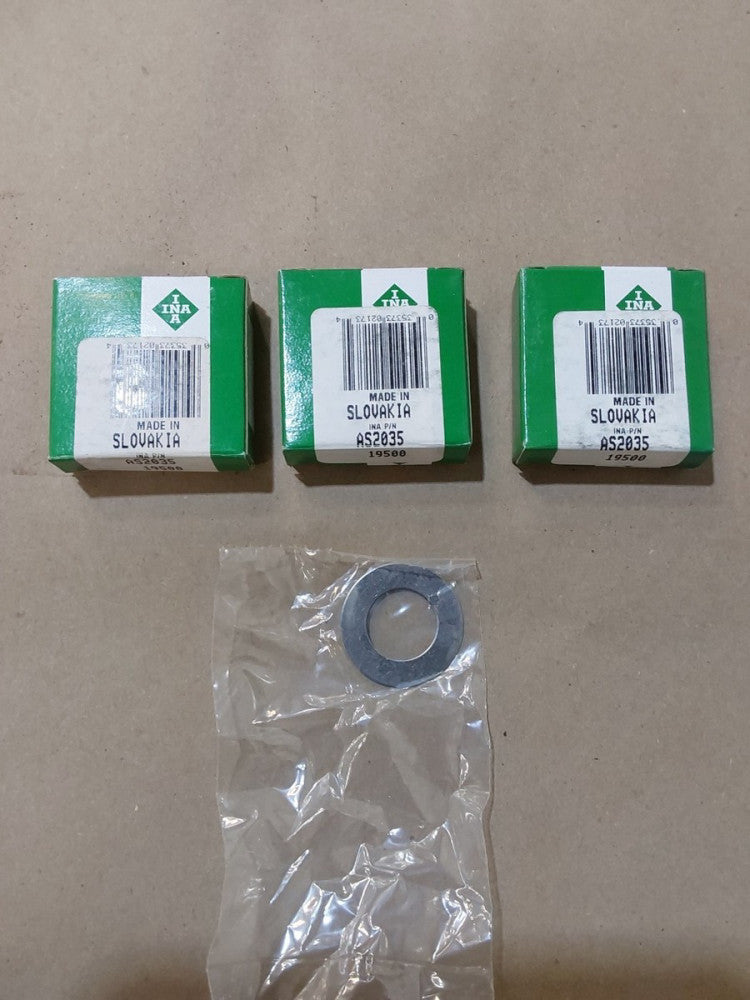 INA AS2035 Axial bearing washer (Lot of 3)