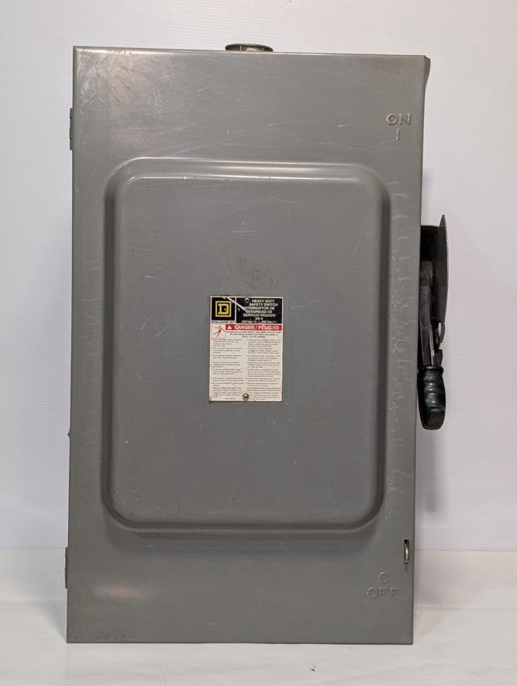 Square D H324N Heavy Duty Safety Switch 3 Pole Single Throw 240VAC 250VDC