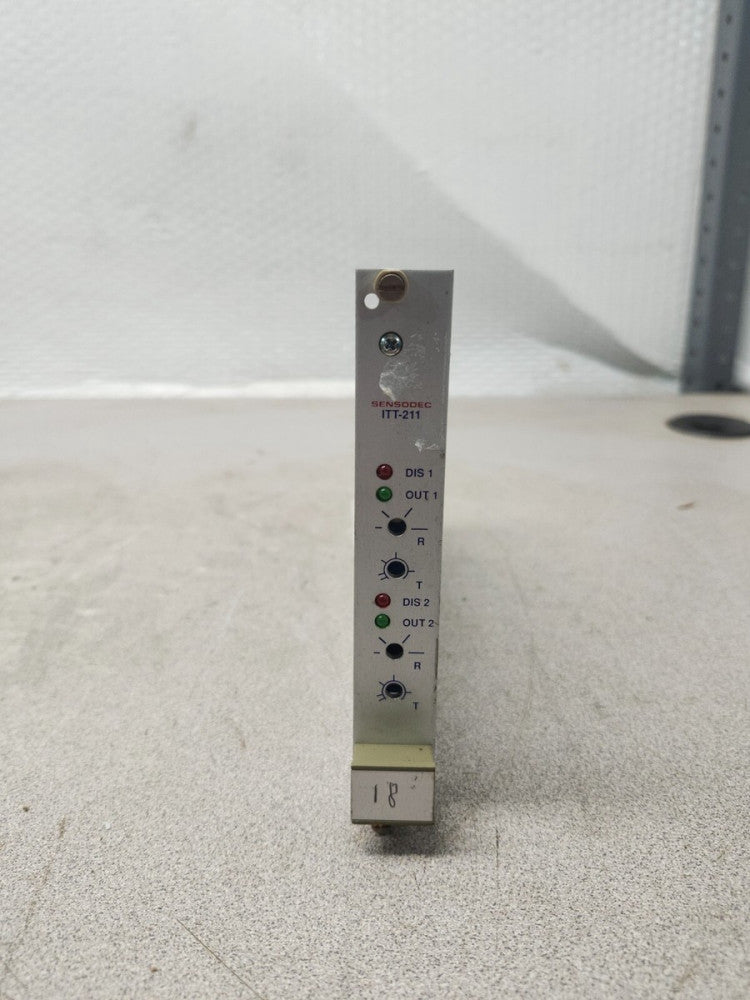 USED SENSODEC INTERFACE BOARD ITT211