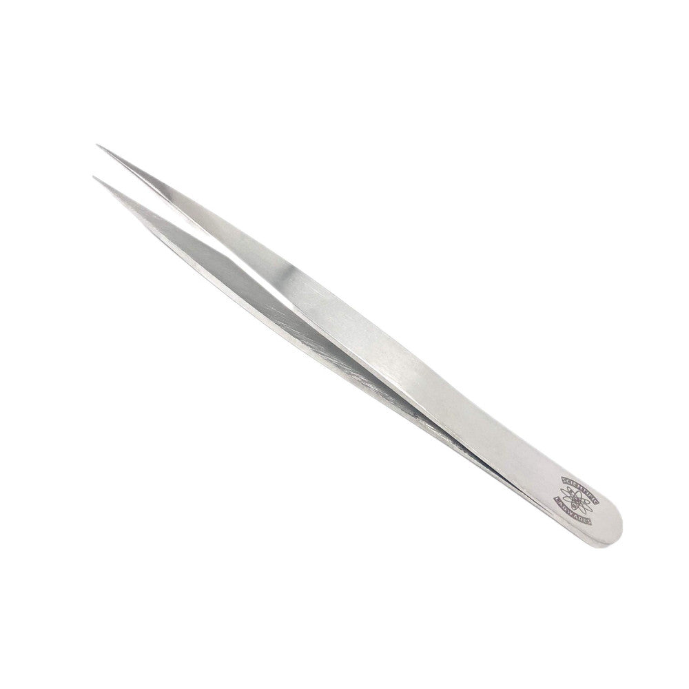Stainless Steel General-Purpose Forceps with Fine Precision Tips - 3.5 in. (9...