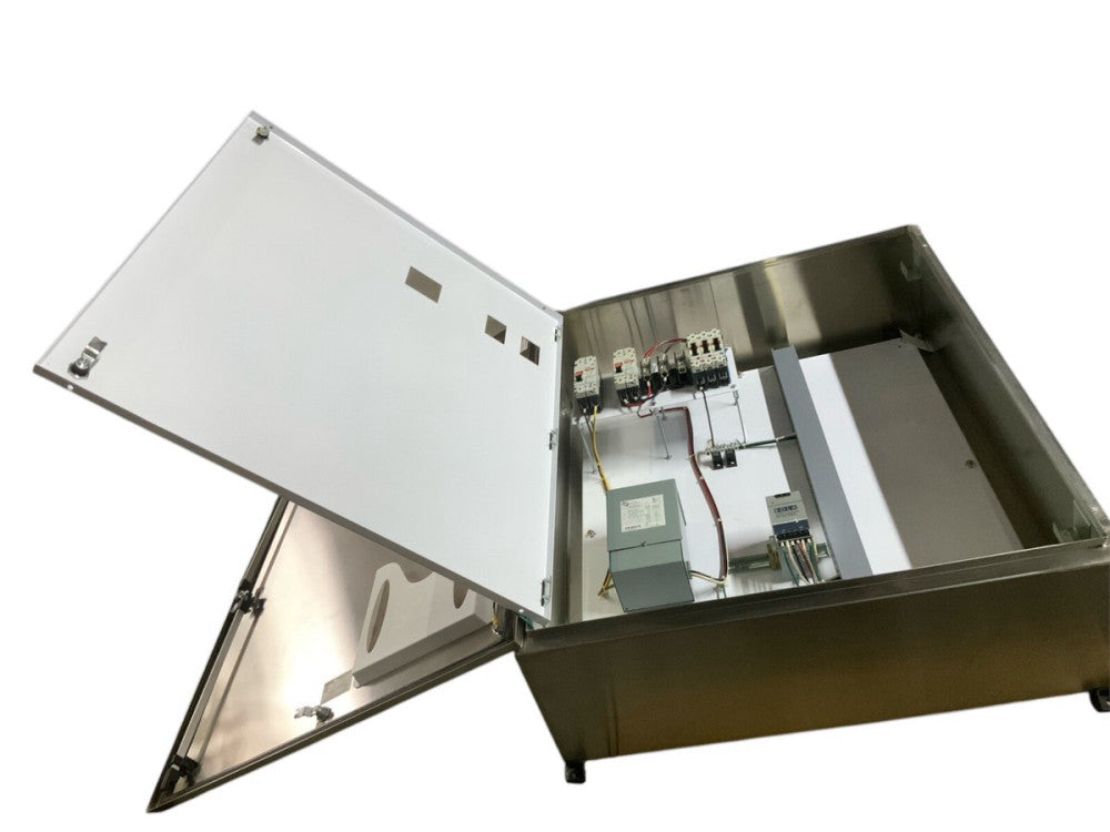 Saginaw 42x36x12" SCE-42EL3612SSLPL Stainless steel electrical enclosure