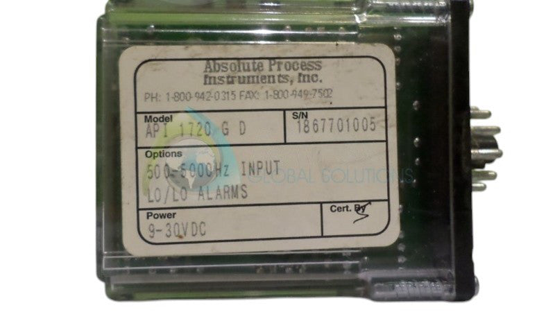 ABSOLUTE INC. API-1720-G-D RELAY NSNP