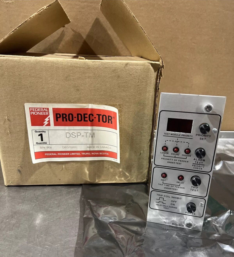 DSP-TM REV 4, 115-115B, FEDERAL PIONEER TEST MODULE SL NO C-4-411-2 Nos Surplus