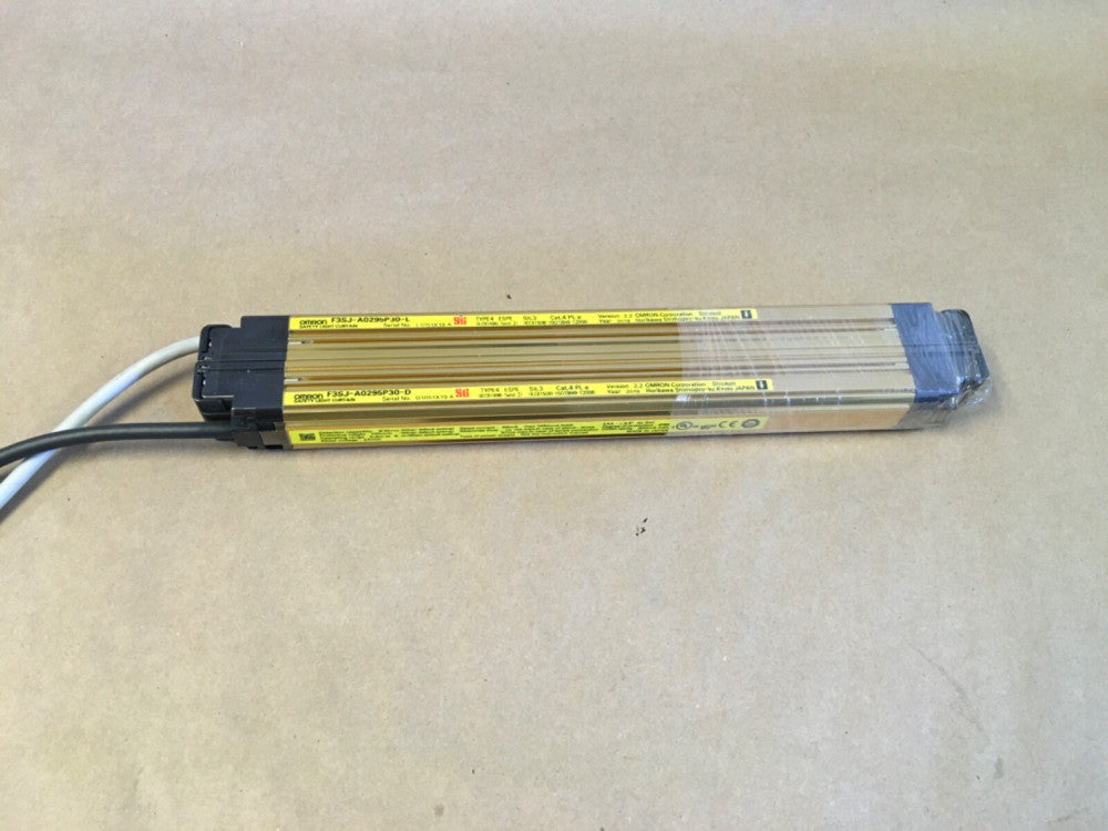 OMRON F3SJ-A1345P30 LIGHT CURTAIN SET, F3SJ-A1345P30-L/F3SJ-A1345P30-D (KB)