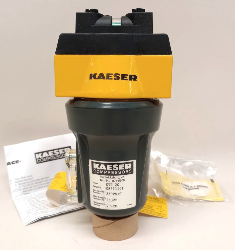 Kaeser KVF-20 Vapor Absorber Assembly 250 PSIG VF-20 Element