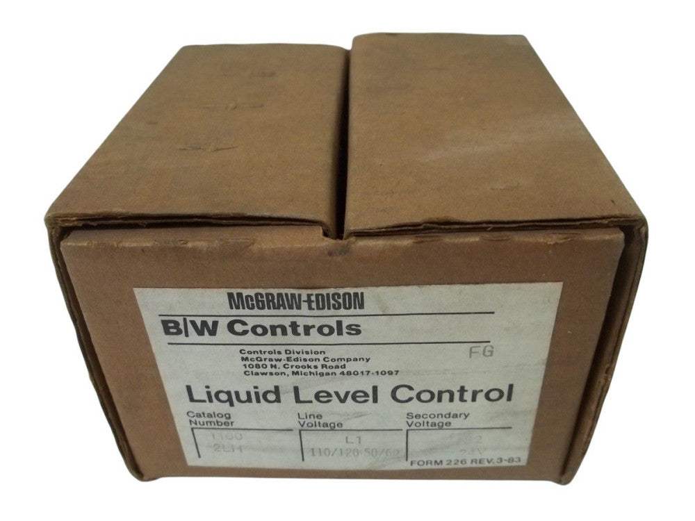 MCGRAW-EDISON TYPE 2-LH LIQUID LEVEL CONTROLS NSMP