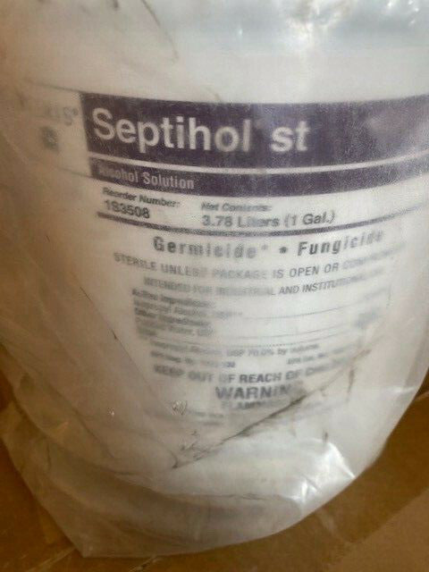 (1 Gallon) Septihol® Isopropyl Alcohol Solution, STERIS 1S3508