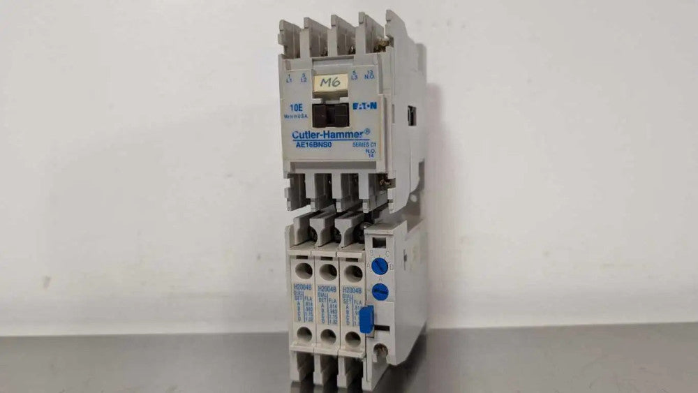 Cutler-Hammer AE16BNS0 Contactor and Overload Relay C306DN3 110/120V Coil Eaton