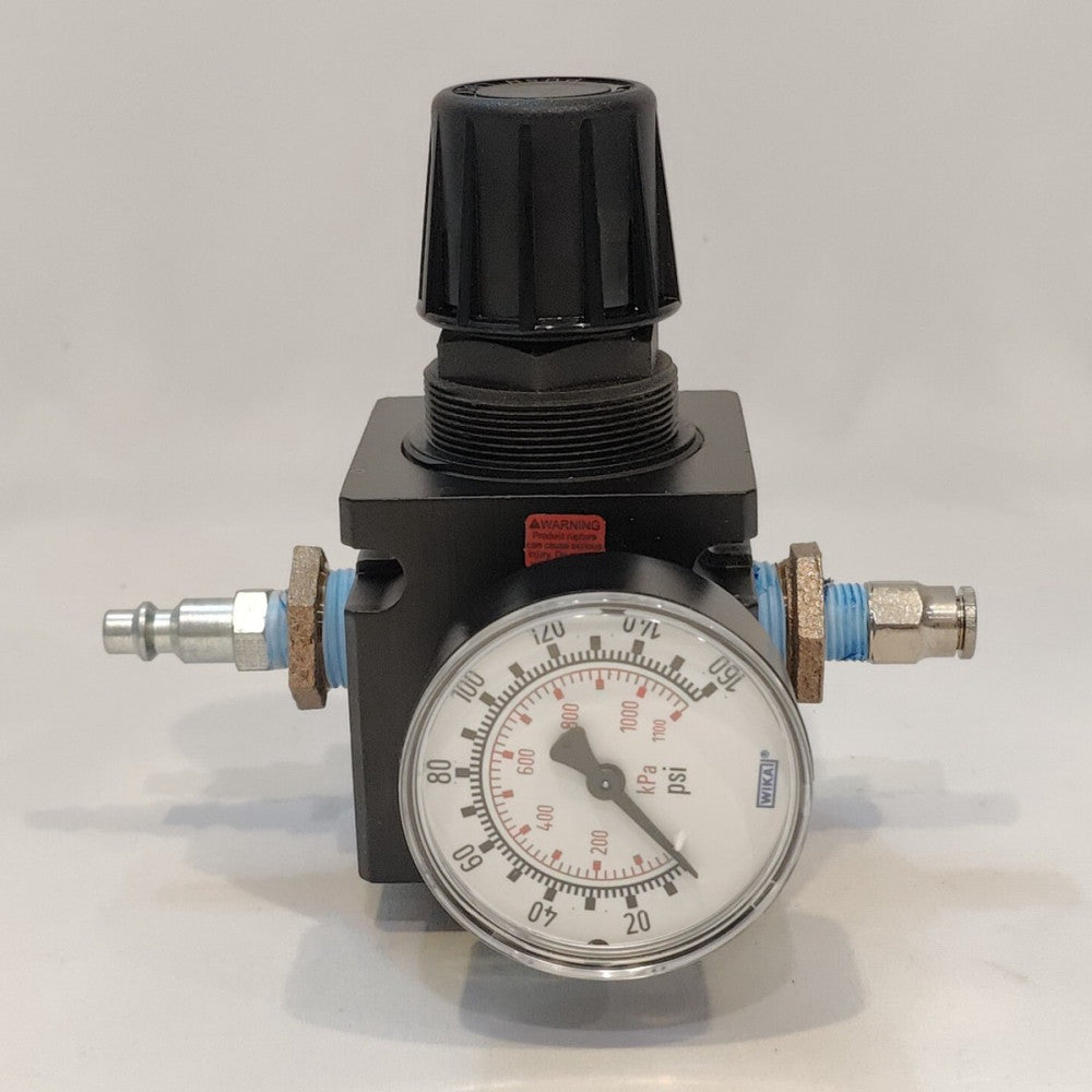 Parker Watts R105-04C Pneumatic Regulator 1/2in Npt 300psi W/ Wika Guage