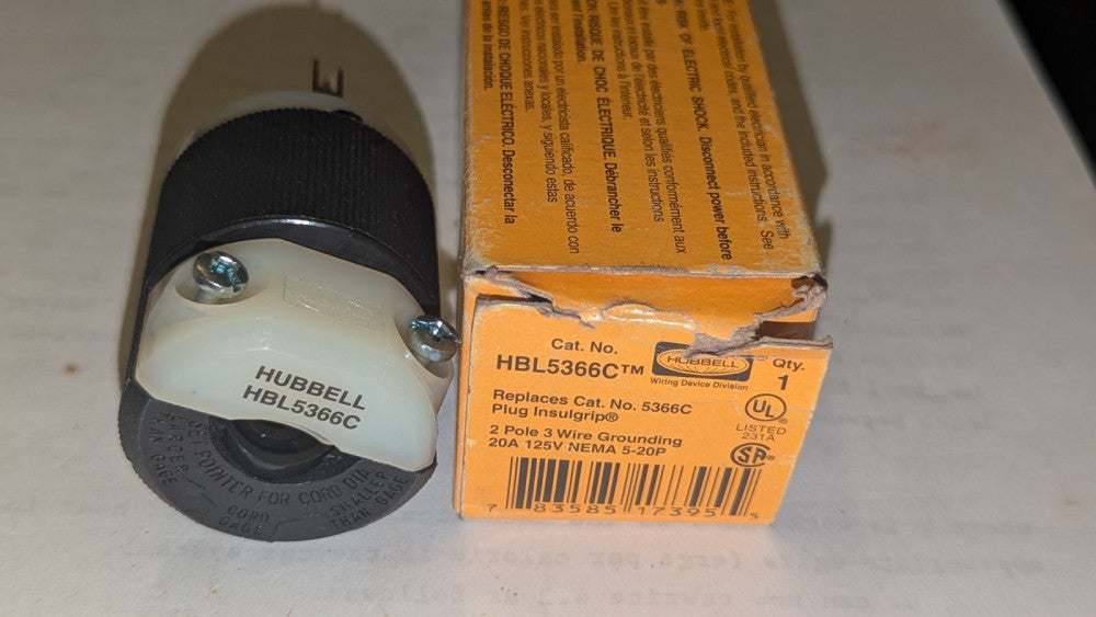Hubbell HBL5366C NIB