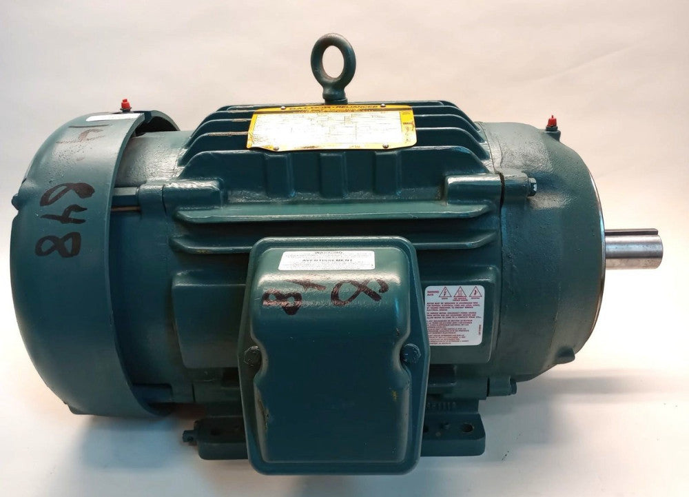 Baldor CECP82276T-4 Used SuperE Motor 09-0000-0975 7.5 HP 1180 RPM 3PH