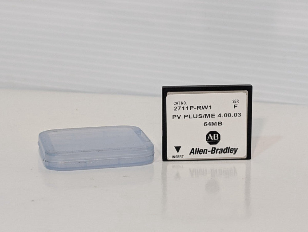 Allen Bradley AB 2711P-RW1 Series F PV Plus/ME4.00.03, 64MB, New In Box as shown