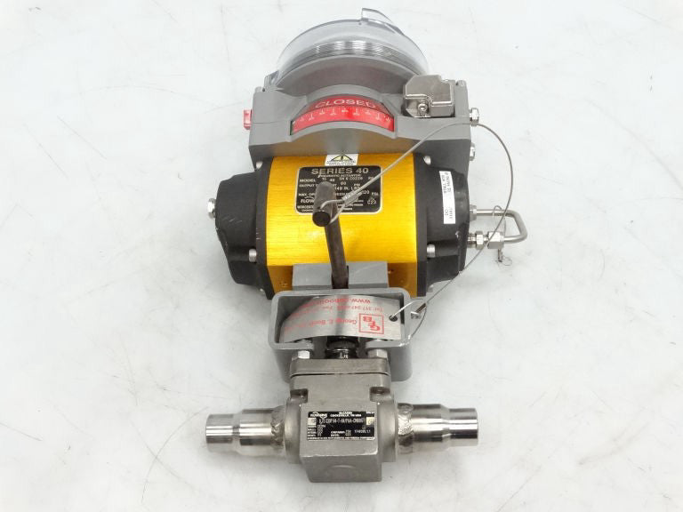 WORCESTER CONTROLS MODEL 15 W/ .75 S30P H4-T-H4/PAA-CM6807 Actuator