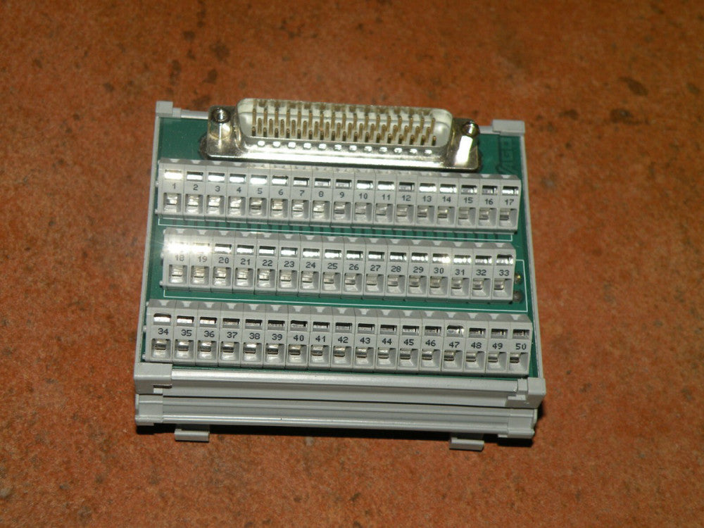 Wago 50036746 50-Pin D-Sub Connector Interface Module