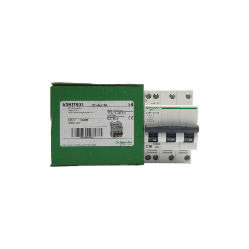 SCHNEIDER ELECTRIC A9N17591 400V 16A (PKG OF 4) NSMP