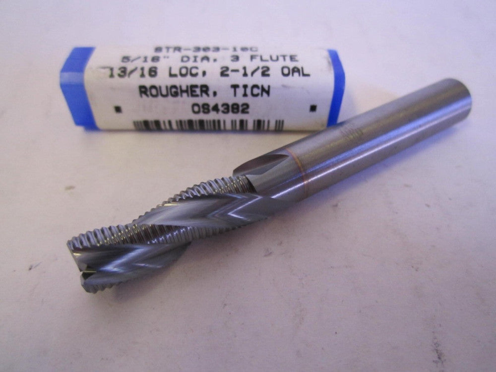 RobbJack (STR-303-10C) 5/16 x 13/16 x 2-1/2" Carbide TiCN 3-Flute Endmill New