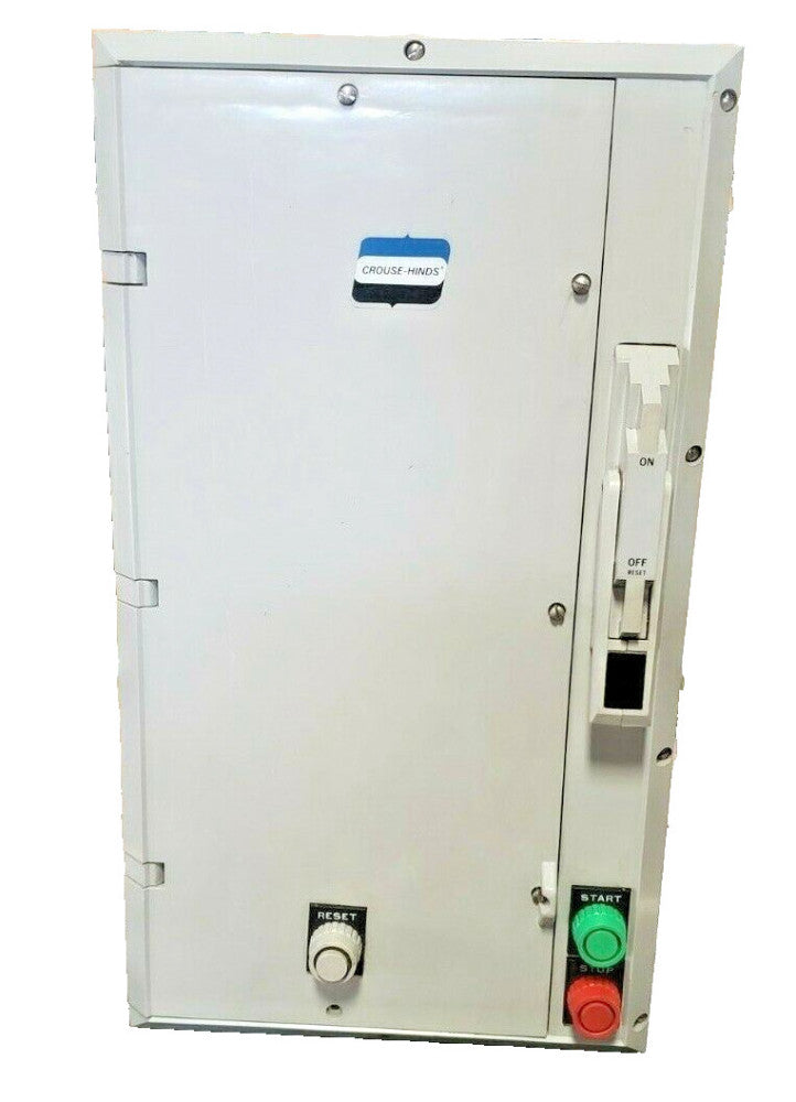 NEW CROUSE HINDS 100 AMP SIZE 3 KRYDON COMBINATION STARTER DISCONNECT  NMC1426B