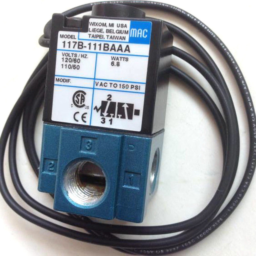 One Brand New MAC 117B-111BAAA Solenoid Valve