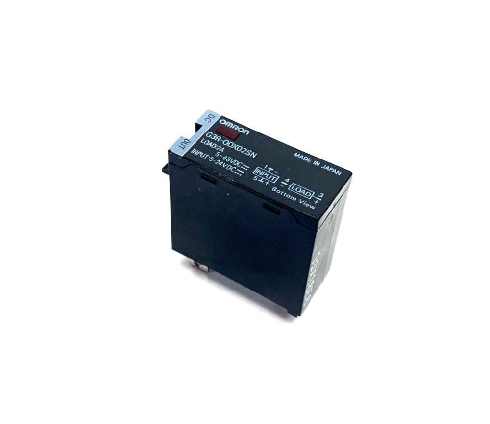 Omron G3R-ODX02SN DC5-24 DC Output Relay Module, 2A 5-48VDC Load, 5-24VDC Input