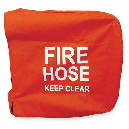 Moon American 138-3 Fire Hose Cover,18 In.L,18 In.W,Red