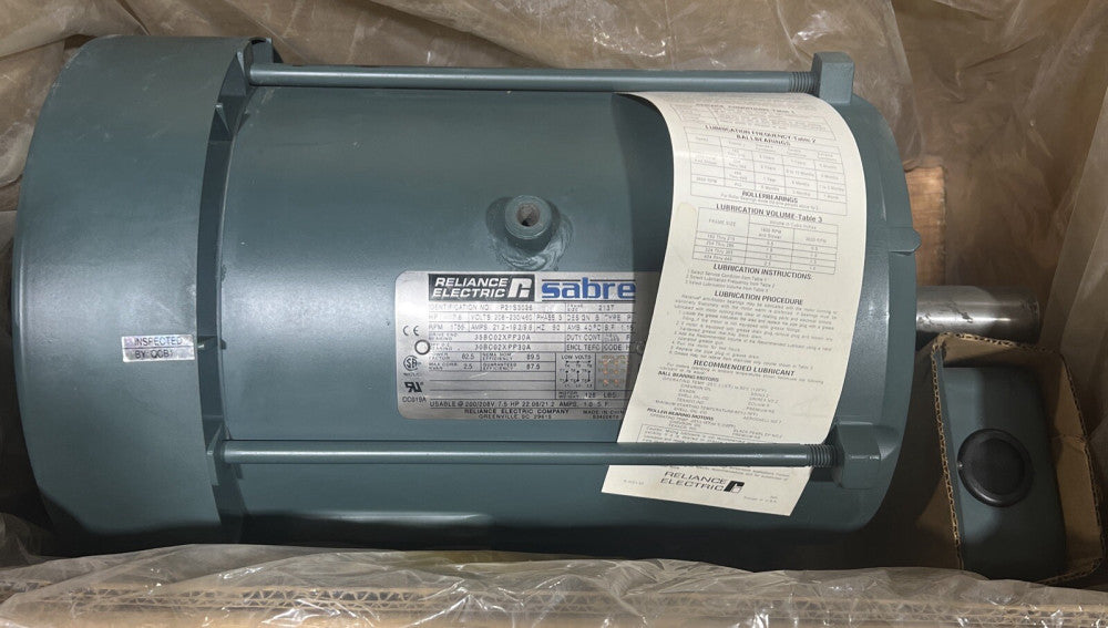 Reliance P21S3026 Eomaster 7-1/2hp 230/460v-ac 1755rpm 213t Motor D414550 Nos