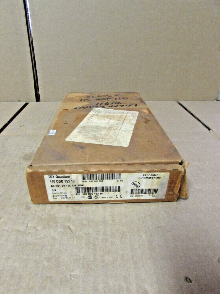 SCHNEIDER TSX QUANTUM, 140DDO15310, DC OUT 5V, 4x8 SINK MODULE NIB! MAKE OFFER!!