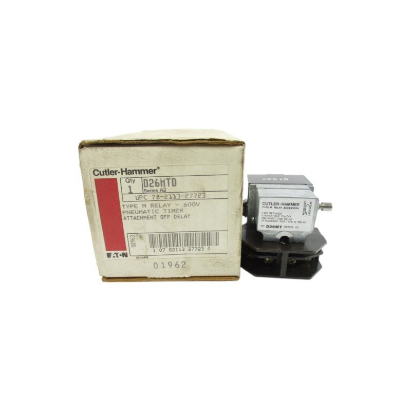 CUTLEMR HAMMER D26MTD SER. A2 600V 1-180SEC. NSMP
