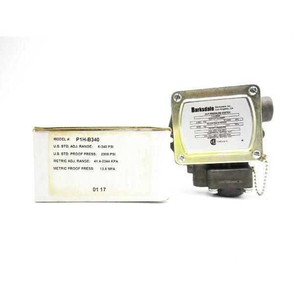 BARKSDALE P1H-B340 600VAC 2A 6-340PSI NSMP