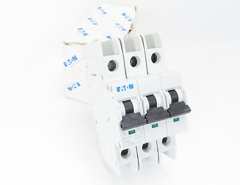 Eaton FAZ-D30/3-RT Moeller Mini Circuit Breaker 3Pole 30A 102313 NEW IN BOX