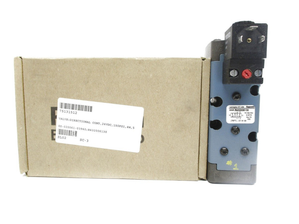 REXROTH BOSCH R432006130 24VDC 150PSI NSMP