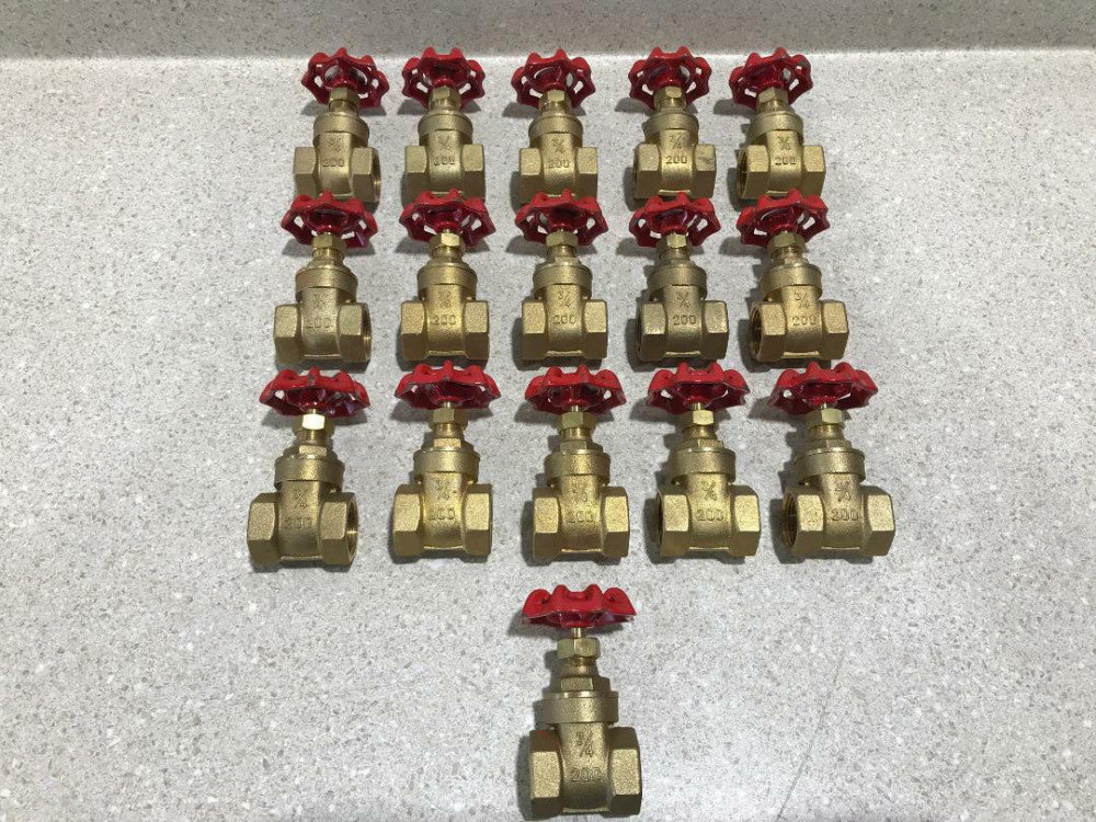Rub 200 3/4 Valve NEW (Lot of 16)