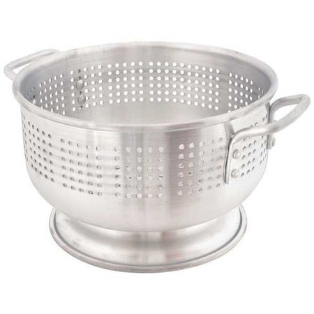 Crestware Acol12m Colander,12 Qt.,7-3/4 In. H,Aluminum